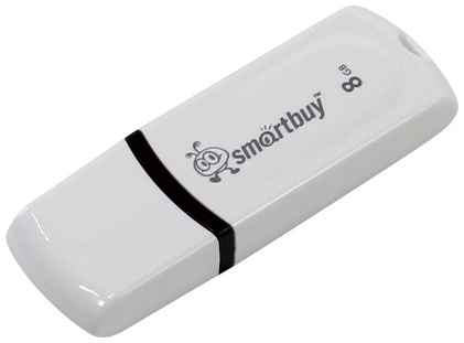 Накопитель USB 2.0 8GB SmartBuy SB8GBPN-W Paean