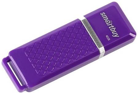Накопитель USB 2.0 4GB SmartBuy SB4GBQZ-V Quartz фиолетовый 969166954