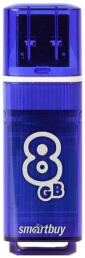 Накопитель USB 3.0 8GB SmartBuy SB8GBGS-DB Glossy синий 969166956