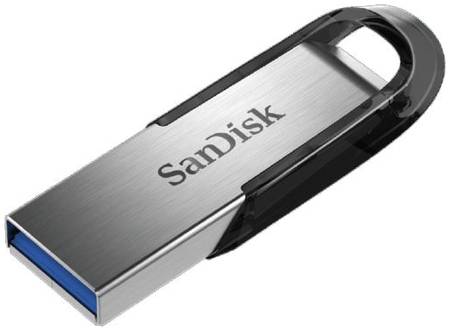 Накопитель USB 3.0 32GB SanDisk Ultra Flair SDCZ73-032G-G46 черный/серебристый 969167365