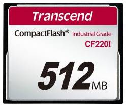 Промышленная карта памяти CompactFlash 512MB Transcend TS512MCF220I UDMA mode 220x industrial 969167844