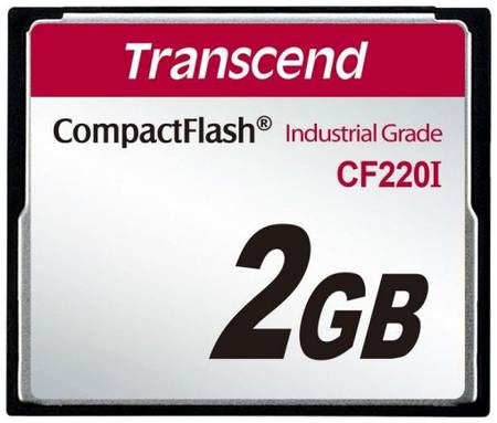 Промышленная карта памяти CompactFlash 2GB Transcend TS2GCF220I 220x Industrial