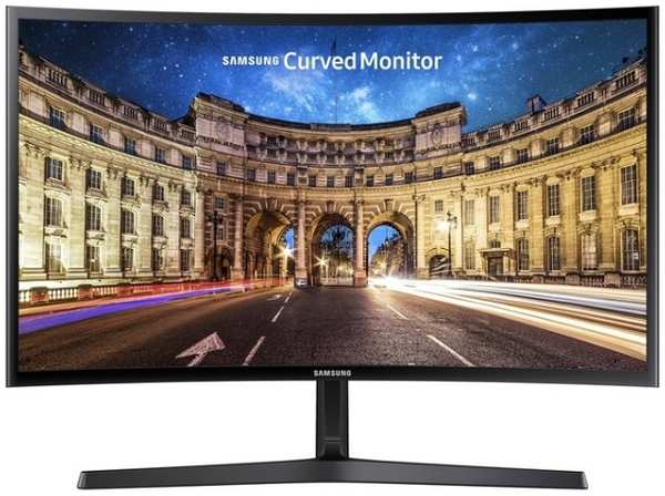 Монитор 27″ Samsung C27F396FHI LC27F396FHIXRU 1920x1080, 4 мс, 250 кд/м2, 3000:1, 178°/178°, VA, HDMI, VGA, изогнутый экран, Flicker-Free