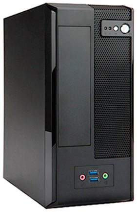 Корпус mini-ITX InWin BM677BL 6115718 черный Slim Desktop 160W (80mm fan, USB 3.0x2, Audio) 969182584