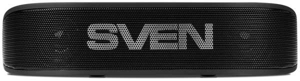 Портативная акустика 2.0 Sven PS-70BL черный, 2x3 Вт (RMS), Bluetooth, встроенный аккумулятор 969190487