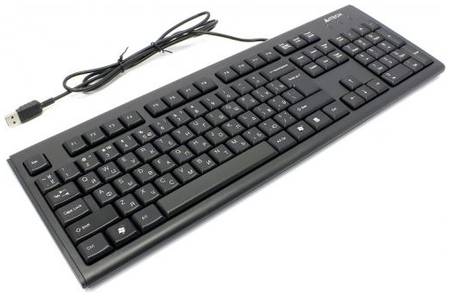 Клавиатура A4Tech KR-83 черная, USB 969192631