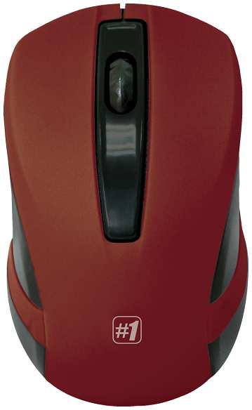 Мышь Wireless Defender MM-605 52605 красная, 1200dpi, USB, 3 кнопки
