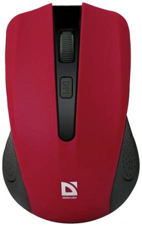 Мышь Wireless Defender Accura MM-935 52937 красная, 800-1600dpi, USB, 4 кнопки 969198785