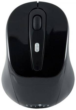 Мышь Wireless Oklick 435MW 945809 черная, 1600dpi, USB,4 кнопки/колесо 969202314