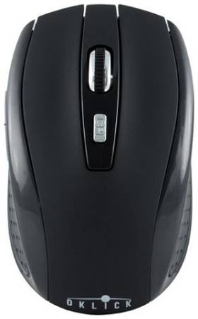 Мышь Wireless Oklick 455MW 945818 черная, 1600dpi, USB, 6 кнопок/колесо