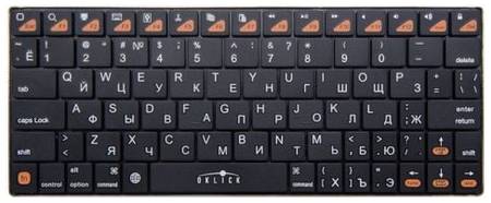 Клавиатура Bluetooth Oklick 840S черная, BT, slim (754787) 969202353