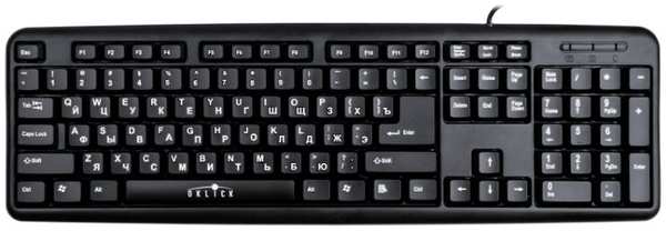 Клавиатура Oklick 180M черная, USB 969208908