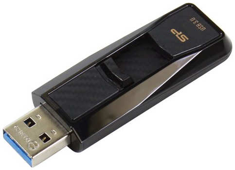 Накопитель USB 3.0 64GB Silicon Power Blaze B50 SP064GBUF3B50V1K черный 969219079
