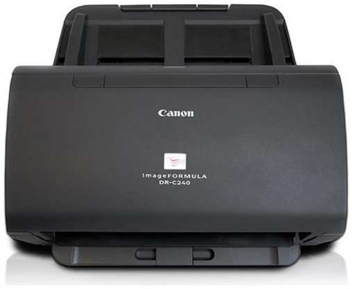 Документ-сканер Canon imageFORMULA DR-C240 0651C003 A4, 600dpi, 45(30)ppm, ADF 60, duplex, USB, сканироване паспортов толщиной до 4 мм 969233862