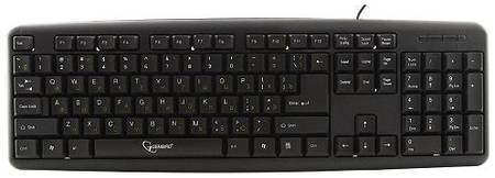 Клавиатура Gembird KB-8320U черная, USB, 104 клавиши