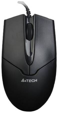 Мышь A4Tech OP-550NU черная, 1000dpi, USB, 3 кнопки 969257379