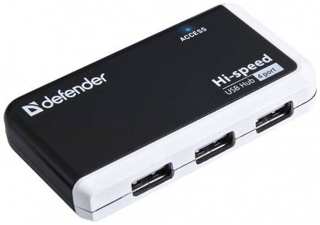 Разветвитель USB 2.0 Defender QUADRO INFIX 83504 4xUSB 969260367