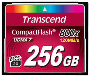 Карта памяти CompactFlash 256MB Transcend TS256GCF800 800x 969269273