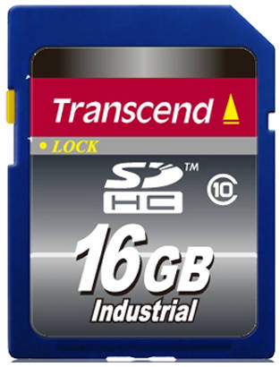 Карта памяти 16GB Transcend TS16GSDHC10I Secure Digital HC Class 10 Transcend Industrial
