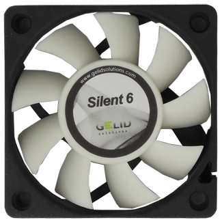 Вентилятор для корпуса GELID Silent 6 FN-SX06-32 16 CFM, 60x60x15,5 mm, 3200 об/мин, 24 дБA, 3-pin
