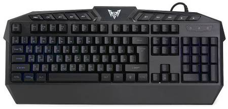 Клавиатура Crown CMGK-404 CM000003331 114 клавиш, мембранный тип клавиш, макросы, RGB подсветка