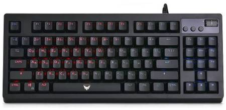 Клавиатура Crown CMGK-900 CM000003332 90 клавиш, механический тип клавиш, форм-фактор TKL, RGB подсветка 969302179