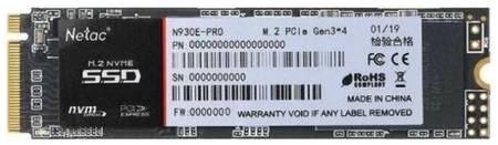 Накопитель SSD M.2 2280 Netac NT01N930E-256G-E4X N930E Pro 256GB PCIe Gen3*4 NVMe 3D TLC 2130/1720MB/s 969302236