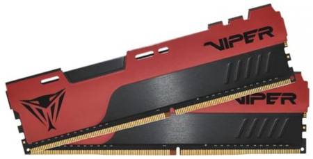 Модуль памяти DDR4 16GB (2*8GB) Patriot Memory PVE2416G360C0K Viper Elite II PC4-28800 3600MHz 1.35V радиатор 969308071