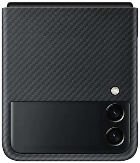 Чехол Samsung EF-XF711SBEGRU Galaxy Z Flip3, черный 969309336