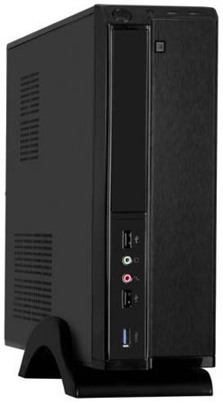 Корпус mATX Exegate MI-207U-350W-8 EX288781RUS черный, БП M350 с вент. 8см, USB, USB3.0, аудио 969310554