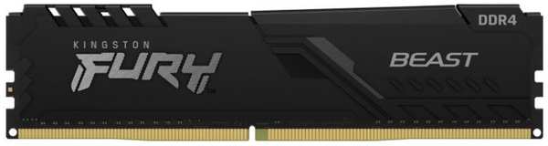 Модуль памяти DDR4 16GB Kingston FURY KF436C18BB/16 Beast Black 3600MHz CL18 1RX8 1.35V 288-pin 16Gbit 969313133