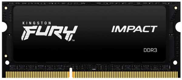 Модуль памяти SODIMM DDR3 8GB Kingston FURY KF318LS11IB/8 Impact 1866MHz CL11 1.35V