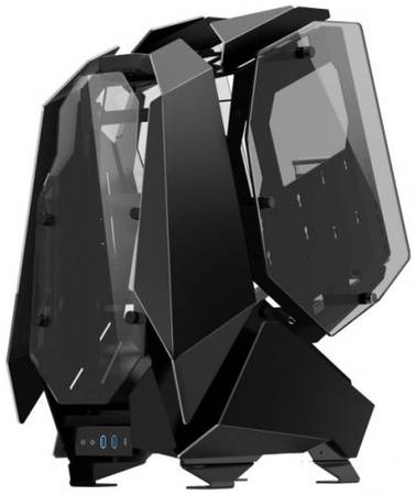 Корпус ATX JONSBO MOD5 Black без БП, боковые панели из закаленного стекла, USB3.0, audio, Type-C, черный 969316399