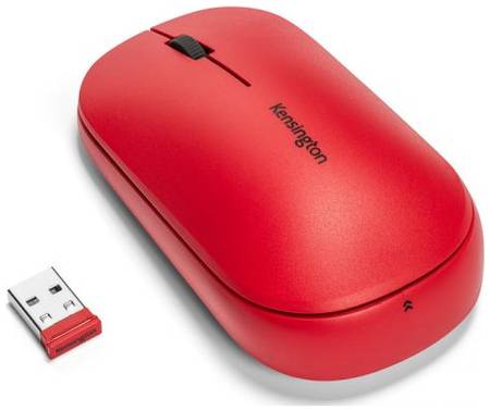 Мышь Wireless Kensington K75352WW SureTrack Dual, красная