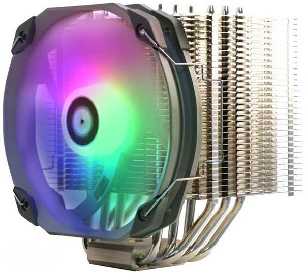 Кулер Thermalright HR-02-PLUS LGA115x/1200/2011/2066/AM4 (140mm fan, 1500rpm, 77.8 CFM, 25.6 dBA, 4-pin PWM)