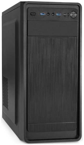 Корпус ATX Exegate XP-332UC-XP400 EX287373RUS , БП 400W, 2*USB3.0, TypeC, аудио