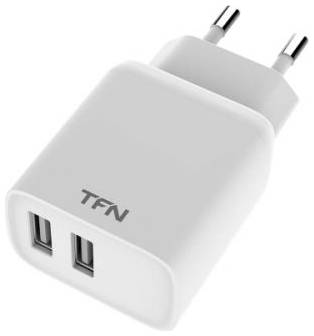 Зарядное устройство сетевое TFN TFN-WCRPD12W2UWH RAPID 2.4A без кабеля