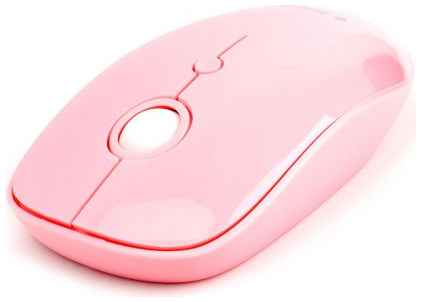 Мышь Wireless Gembird MUSW-390 2.4ГГц, 2 кн + колесо,1000DPI розовый глянец 969330101