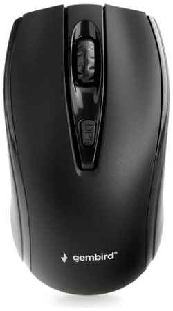 Мышь Wireless Gembird MUSW-500 черная, 2.4ГГц, 6кн, 1600DPI, блистер