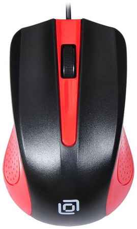Мышь Oklick 225M 288237 черный/красный оптическая (1000dpi) USB (3but) 969331221