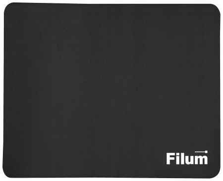 Коврик для мыши Filum FL-MP-S-BK-1 черный, 250*200*1 мм., ткань+резина 969331274