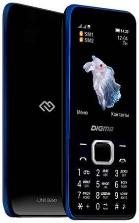 Мобильный телефон Digma LINX B280 LT2072PM black 32Mb 2Sim 2.8″ 240x320 0.08Mpix GSM900/1800 FM microSD черный 1497201 969332534