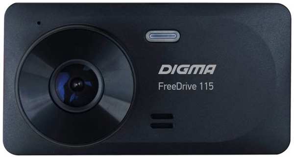Видеорегистратор автомобильный Digma FreeDrive 115 FD115 черный (1401121) 969333654