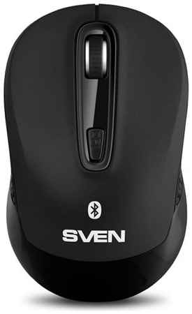 Мышь Wireless Sven RX-575SW SV-017958 чёрная, бесш. кл., Bluetooth, 2,4 GHz, 3+1кл. 800-1600DPI 969334186