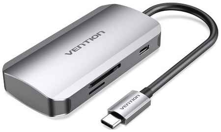 Разветвитель USB 3.1 Vention TNHHB USB-C > 3*USB 3.0/SD/TF/PD 969334646