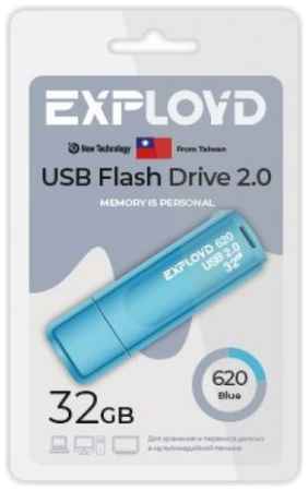 Накопитель USB 2.0 32GB Exployd EX-32GB-620-Blue 620, синий 969335310