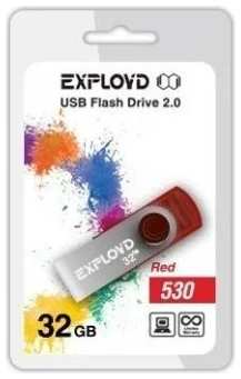 Накопитель USB 2.0 32GB Exployd EX032GB530-R 530, красный 969335325