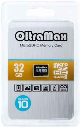 Карта памяти 32GB OltraMax OM032GCSDHC10-W/A-AD microSDHC Class 10 без адаптера 969335509