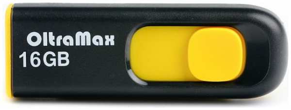 Накопитель USB 2.0 16GB OltraMax OM-16GB-250-Yellow 250, жёлтый 969335598