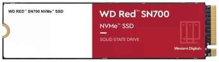 Накопитель SSD M.2 2280 Western Digital WDS400T1R0C WD Red SN700 4TB PCIe Gen3 x 4 3400/3100MB/s IOPS 550K/520K MTTF 1.75M 969335767